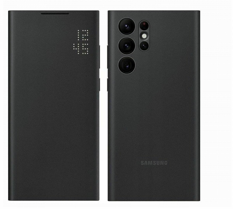 Bao Da Samsung Galaxy S22 Ultra Led View Chính Hãng Full Box được làm từ chất liệu da công nghiệp cao cấp, đóng tắt và nhận cuộc gọi trực tiếp trên bề mặt bao da, có ngăn để thẻ